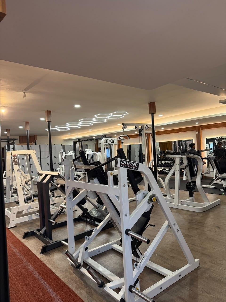 Inside Liger Fitness Chelavoor - training area and premium equipment