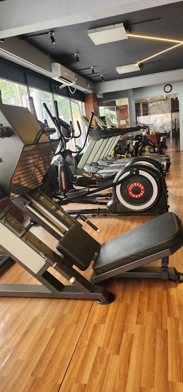 Inside Liger Fitness Bangalore - training area and premium equipment